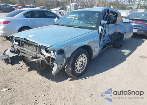 2003 Mercury Grand Marquis Gs from USA, damaged, VIN 2MEFM74W83X671975